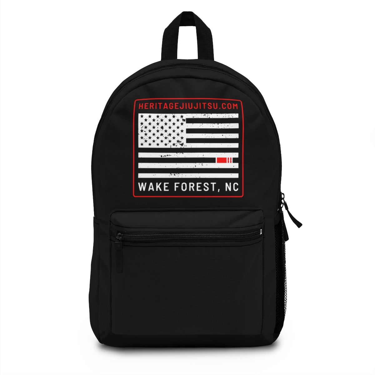 Heritage Jiu Jitsu logo backpack